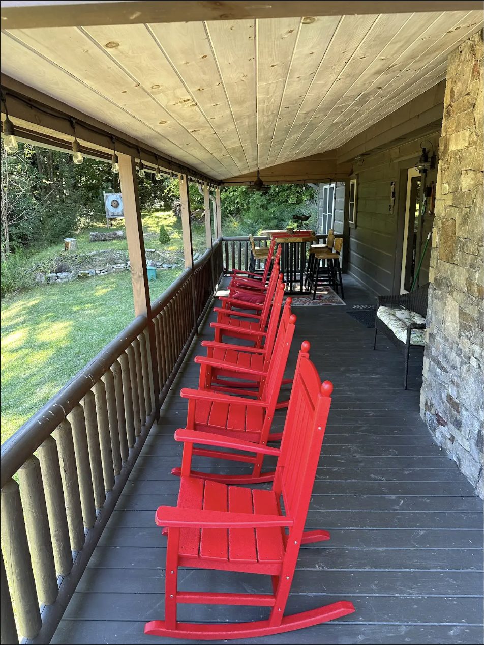 Porch rocking chairs
